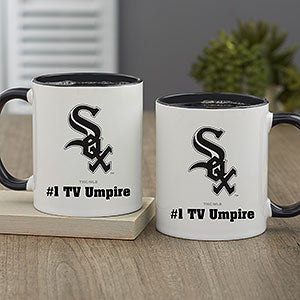 MLB Chicago White Sox Personalized Coffee Mug 11oz. - Black