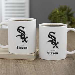 MLB Chicago White Sox Personalized Coffee Mug 11 oz.- White
