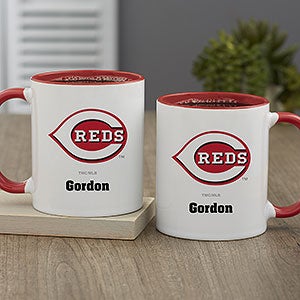 MLB Cincinnati Reds Personalized Coffee Mug 11oz. - Red
