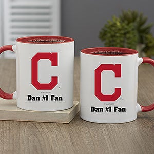 MLB Cleveland Guardians Personalized Coffee Mug 11oz. - Red