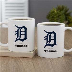 MLB Detroit Tigers Personalized Coffee Mug 11 oz.- White