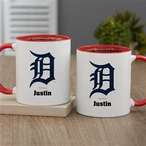 MLB Detroit Tigers Personalized Coffee Mug 11oz. - Red