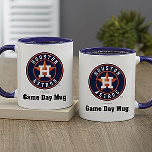 MLB Houston Astros Personalized Coffee Mug 11oz. - Blue