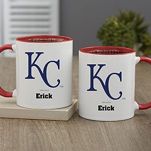 MLB Kansas City Royals Personalized Coffee Mug 11oz. - Red