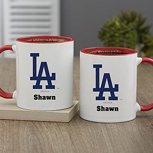 MLB Los Angeles Dodgers Personalized Coffee Mug 11oz. - Red