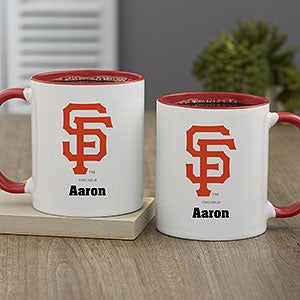 MLB San Francisco Giants Personalized Coffee Mug 11oz. - Red
