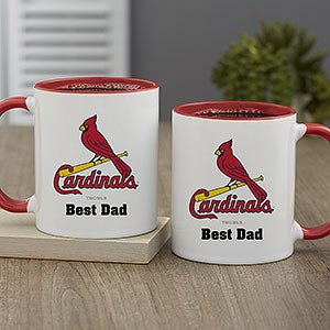 MLB St. Louis Cardinals Personalized Coffee Mug 11oz. - Red