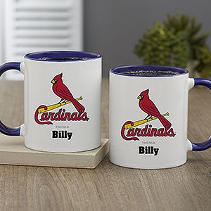 MLB St. Louis Cardinals Personalized Coffee Mug 11oz. - Blue