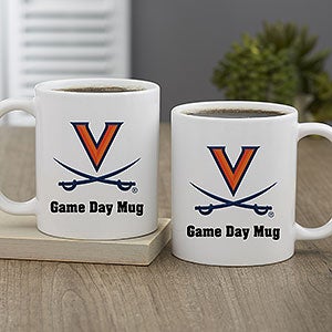NCAA Virginia Cavaliers Personalized Coffee Mug 11 oz White