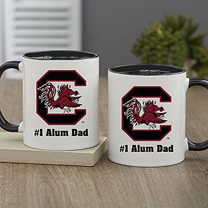 NCAA South Carolina Gamecocks Personalized Coffee Mug 11oz Black