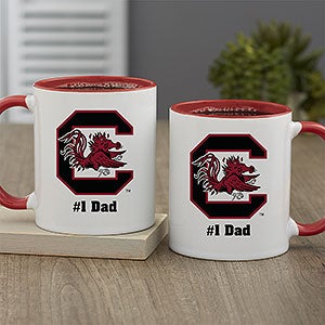 NCAA South Carolina Gamecocks Personalized Coffee Mug 11oz Red