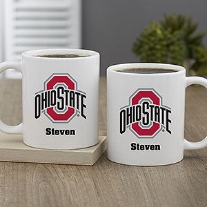 NCAA Ohio State Buckeyes Personalized Coffee Mug 11oz White