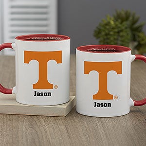 NCAA Tennessee Volunteers Personalized Coffee Mug 11oz Red
