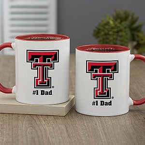 NCAA Texas Tech Red Raiders Personalized Coffee Mug 11oz Red