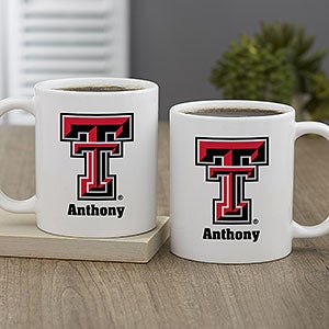 NCAA Texas Tech Red Raiders Personalized Coffee Mug 11oz White
