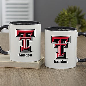 NCAA Texas Tech Red Raiders Personalized Coffee Mug 11oz Black