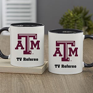 NCAA Texas A&M Aggies Personalized Coffee Mug 11oz. - Black