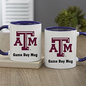 NCAA Texas A&M Aggies Personalized Coffee Mug 11oz. - Blue