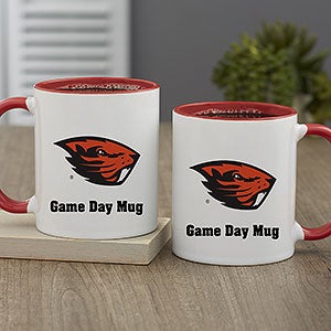 NCAA Oregon State Beavers Personalized Coffee Mug 11oz Red
