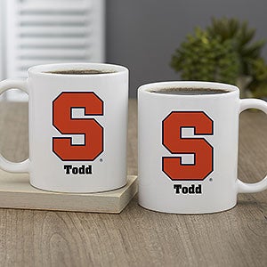 NCAA Syracuse Orange Personalized Coffee Mug 11oz White