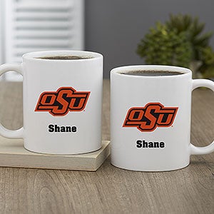 NCAA Oklahoma State Cowboys Personalized Coffee Mug 11oz White