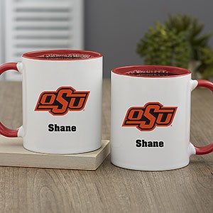 NCAA Oklahoma State Cowboys Personalized Coffee Mug 11oz Red