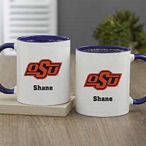 NCAA Oklahoma State Cowboys Personalized Coffee Mug 11oz Blue