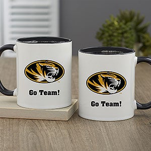 NCAA Missouri Tigers Personalized Coffee Mug 11oz. - Black