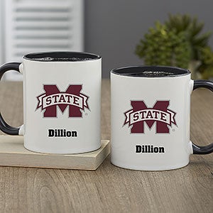 NCAA Mississippi State Bulldogs Personalized Coffee Mug 11oz Black