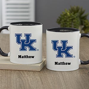NCAA Kentucky Wildcats Personalized Coffee Mug 11oz. - Black