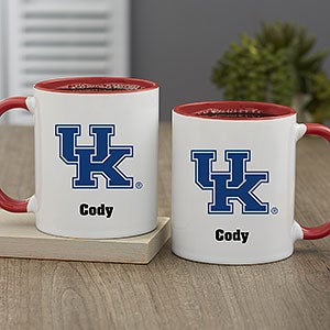 NCAA Kentucky Wildcats Personalized Coffee Mug 11oz. - Red