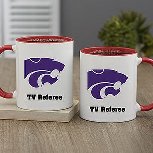 NCAA Kansas State Wildcats Personalized Coffee Mug 11oz Red