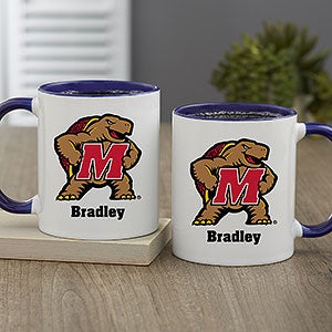 NCAA Maryland Terrapins Personalized Coffee Mug 11oz Blue