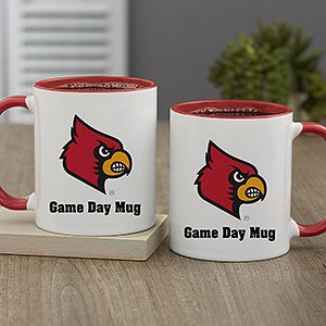 NCAA Louisville Cardinals Personalized Coffee Mug 11oz Red