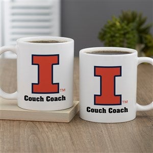 NCAA Illinois Fighting Illini Personalized Coffee Mug 11oz White
