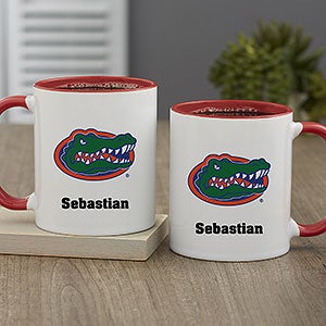 NCAA Florida Gators Personalized Coffee Mug 11oz Red