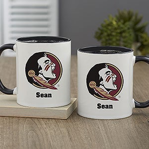NCAA Florida State Seminoles Personalized Coffee Mug 11oz Black