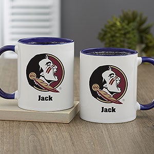 NCAA Florida State Seminoles Personalized Coffee Mug 11oz Blue
