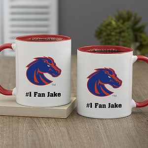 NCAA Boise State Broncos Personalized Coffee Mug 11oz Red