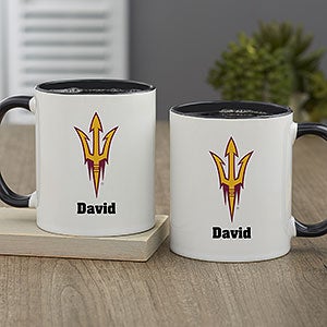 NCAA Arizona State Sun Devils Personalized Coffee Mug 11oz Black