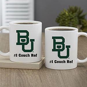 NCAA Baylor Bears Personalized Coffee Mug 11oz White