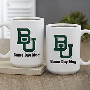 NCAA Baylor Bears Personalized Coffee Mug 15oz White