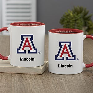 NCAA Arizona Wildcats Personalized Coffee Mug 11oz Red
