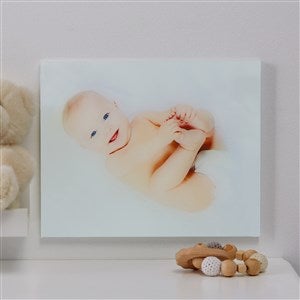 Baby Personalized Glass Photo Prints - Horizontal 8x10