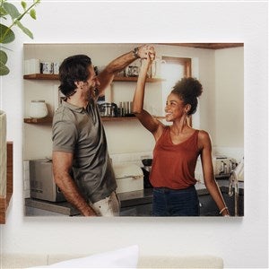 Romantic Personalized Glass Photo Prints - Horizontal 8x10