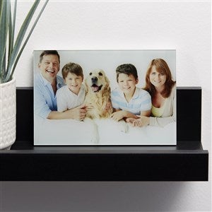 Pet Personalized Glass Photo Print - Horizontal 4x6