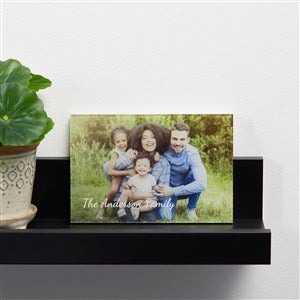 Photo Memories Personalized Glass Photo Prints - Horizontal 4x6