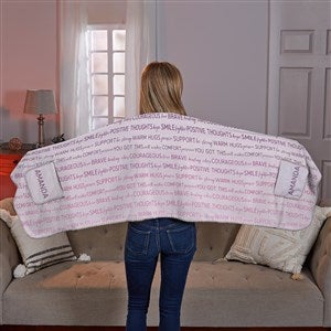 Words of Encouragement Personalized Cuddle Wrap