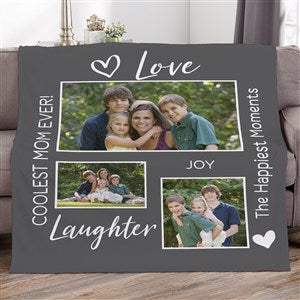 Photo Gallery For Her Personalized 50x60 Plush Fleece Photo Blanket