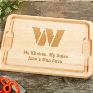NFL Washington Football Team Personalized Cutting Board 15x21
